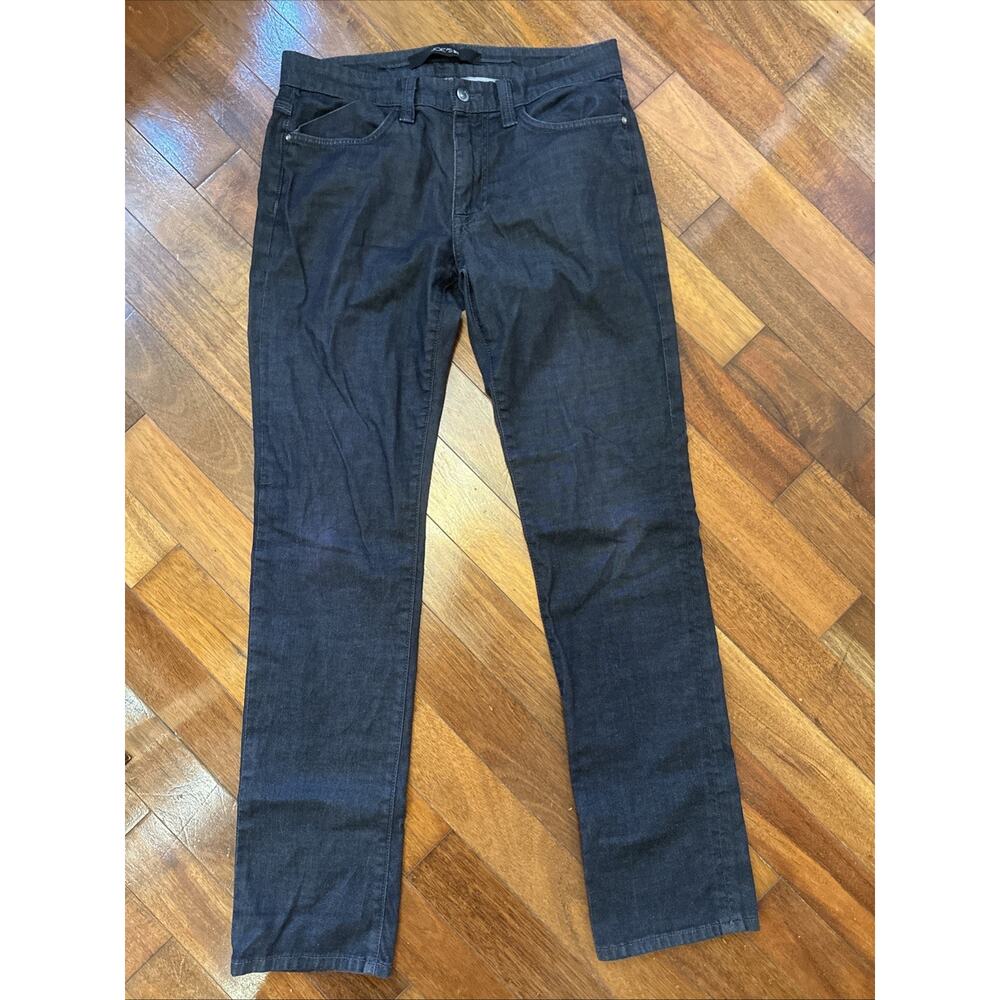 Joe’s Jeans Brixton Straight Narrow Dark Black Wash Stretch Women’s W31